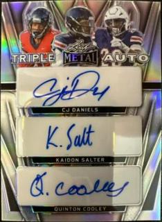 CJ Daniels / Kaidon Salter / Quinton Cooley