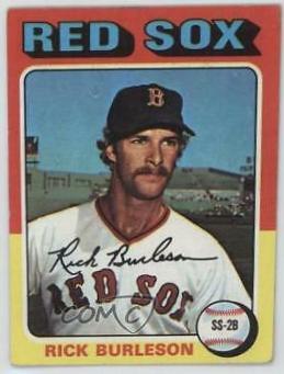 Rick Burleson #302 Baseball Cards 1975 Topps