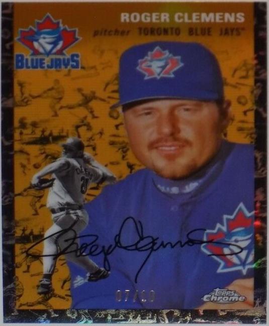Roger Clemens [Cream Black Refractor] #469
