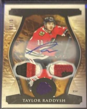 Taylor Raddysh #122 2023 Upper Deck Artifacts Autograph Material Hockey
