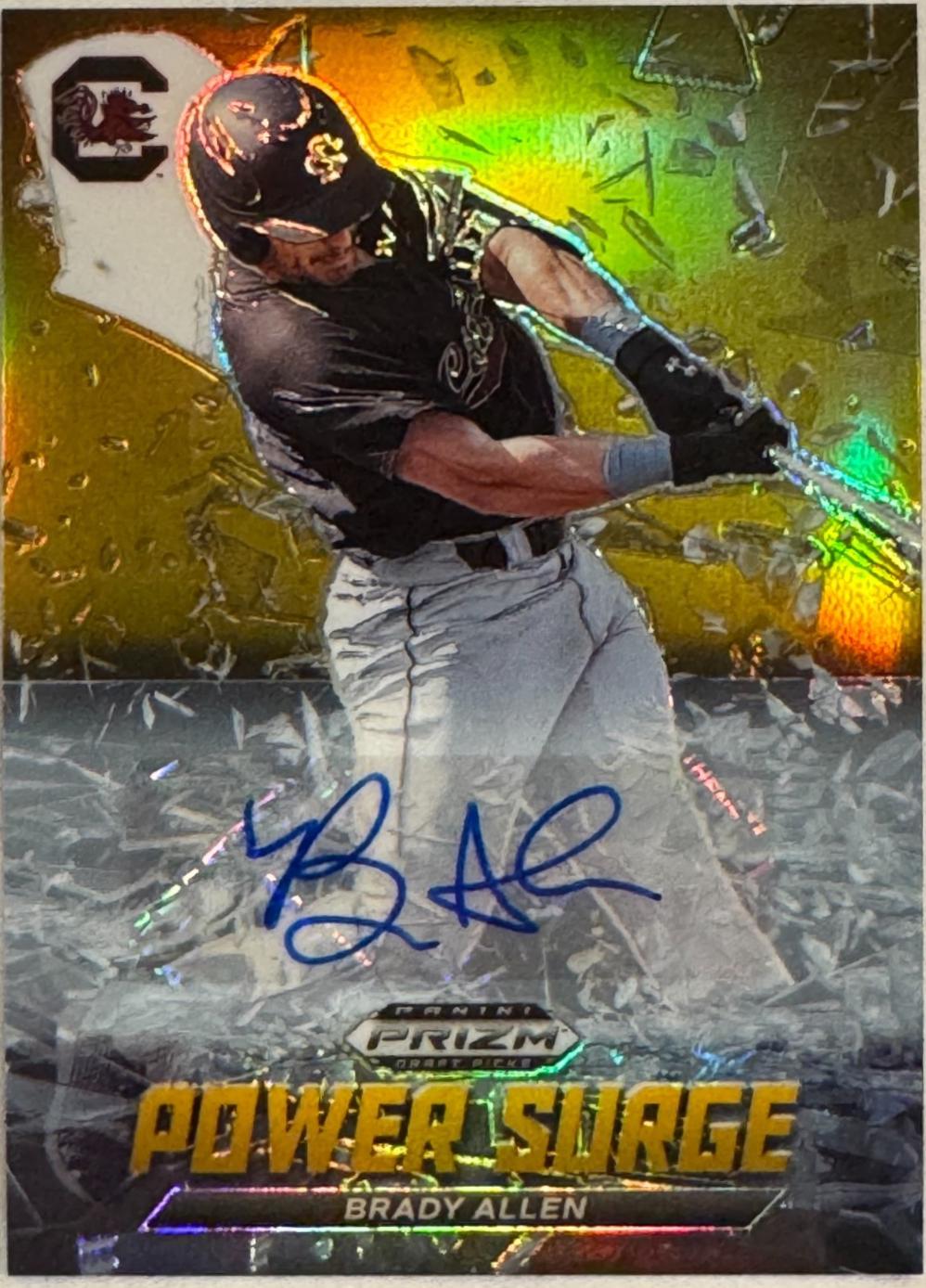 Brady Allen [Autograph Gold Prizm] #PS-BA