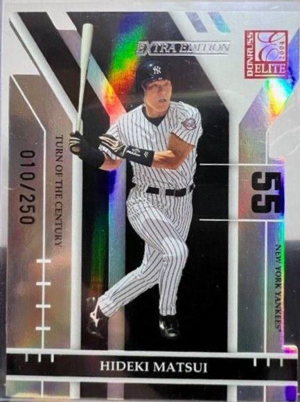 Hideki Matsui #47 Baseball Cards 2004 Donruss Elite Extra Edition