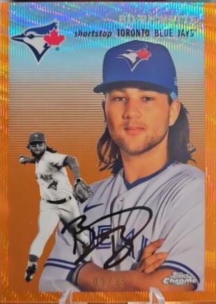 Bo Bichette [Orange Refractor] #323