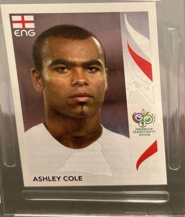 Ashley Cole #98 Soccer Cards 2006 Panini World Cup Germany Sticker