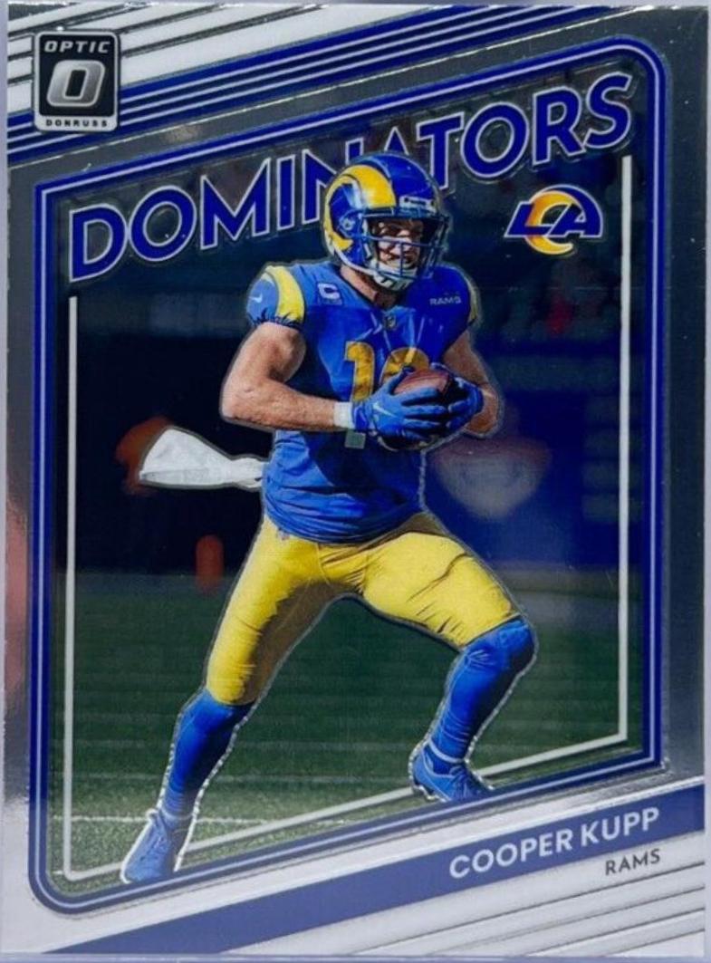 Cooper Kupp #D-9 Football Cards 2022 Panini Donruss Optic Dominators