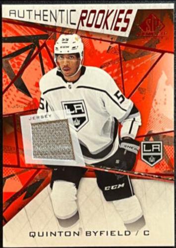 Quinton Byfield #170 2021-22 SP Game Used Hockey