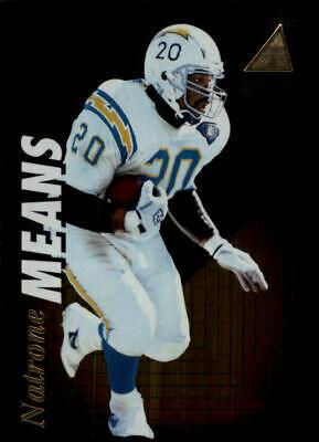 Natrone Means #Z10 Football Cards 1995 Zenith
