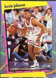 Kevin Johnson #4 Basketball Cards 1991 Fleer Schoolyard