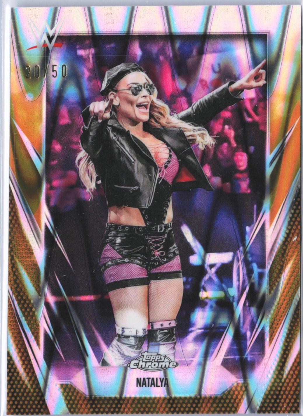 Natalya [Gold RayWave Refractor] #129