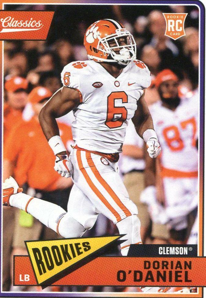 Dorian O'Daniel #284 Football Cards 2018 Panini Classics