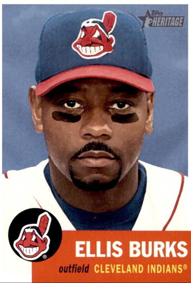 Ellis Burks #67 Baseball Cards 2002 Topps Heritage