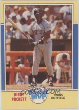Kirby Puckett #26 Baseball Cards 1988 Fleer MVP