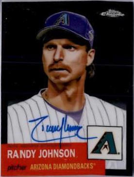 Randy Johnson [Black Refractor] #CPA-RJ