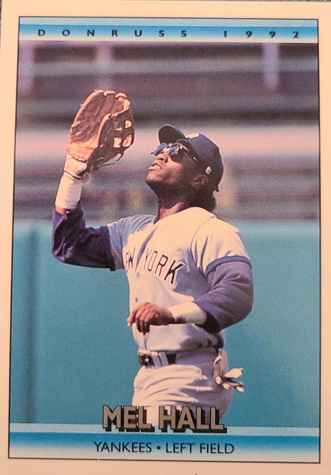 Mel Hall #248 Baseball Cards 1992 Donruss