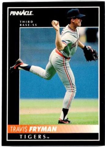 Travis Fryman #110 Baseball Cards 1992 Pinnacle