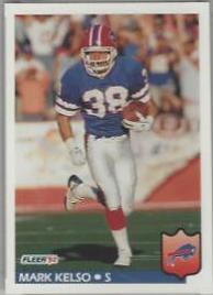 Mark Kelso #23 Football Cards 1992 Fleer