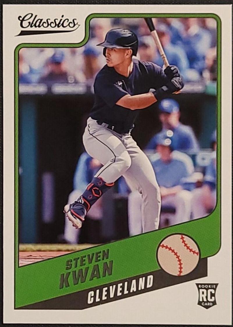 Steven Kwan #4 Baseball Cards 2022 Panini Chronicles Classics