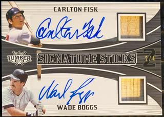 Carlton Fisk / Wade Boggs
