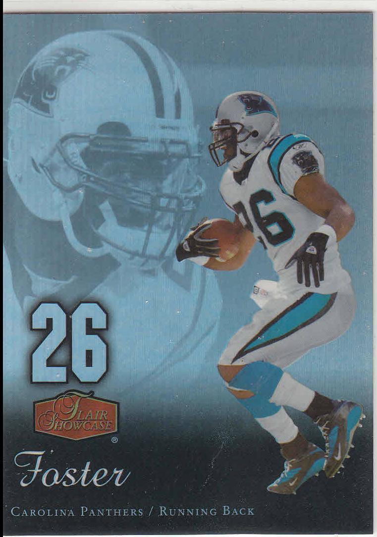 DeShaun Foster #14 Football Cards 2006 Flair Showcase
