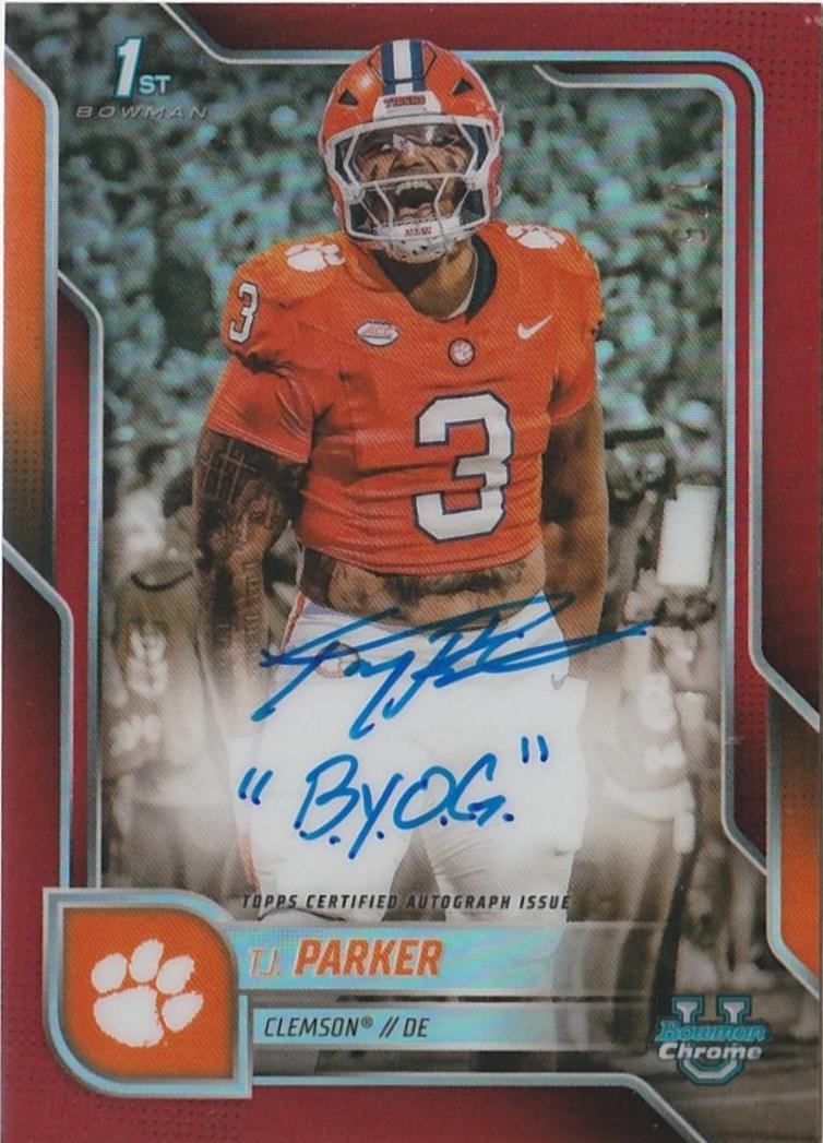 T.J. Parker [Red Sapphire] #BCA-TJP