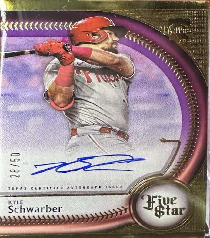 Kyle Schwarber [Purple] #FSA-KSC
