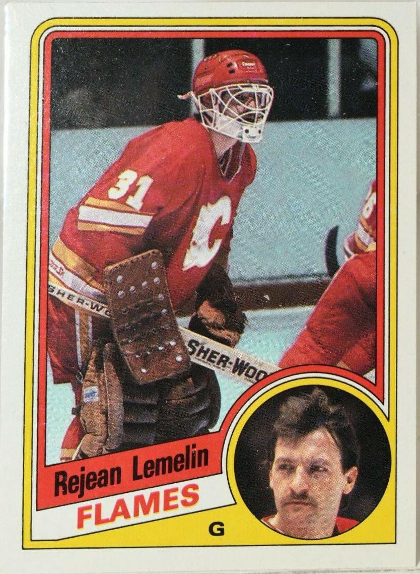 Rejean Lemelin #25 Hockey Cards 1984 Topps