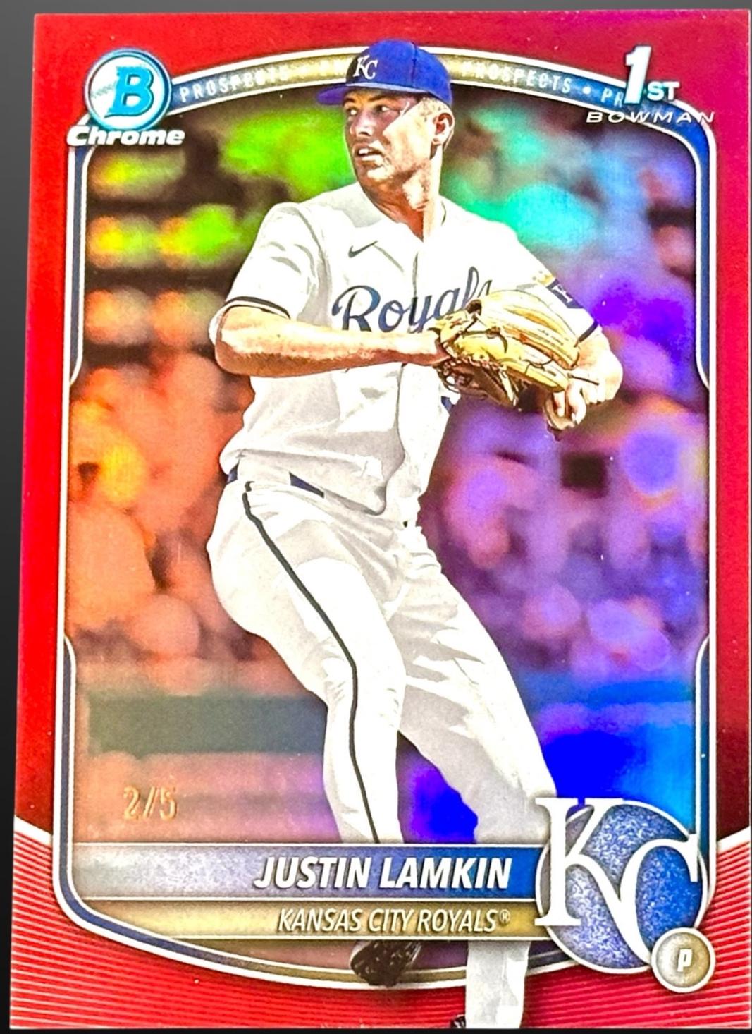 Justin Lamkin [Red Refractor] #BDC-62