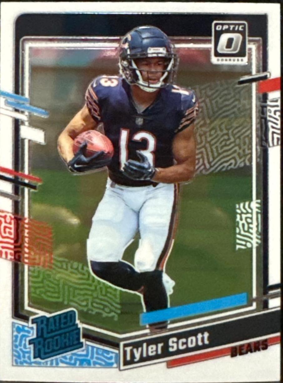 Tyler Scott #218 Football Cards 2023 Panini Donruss Optic