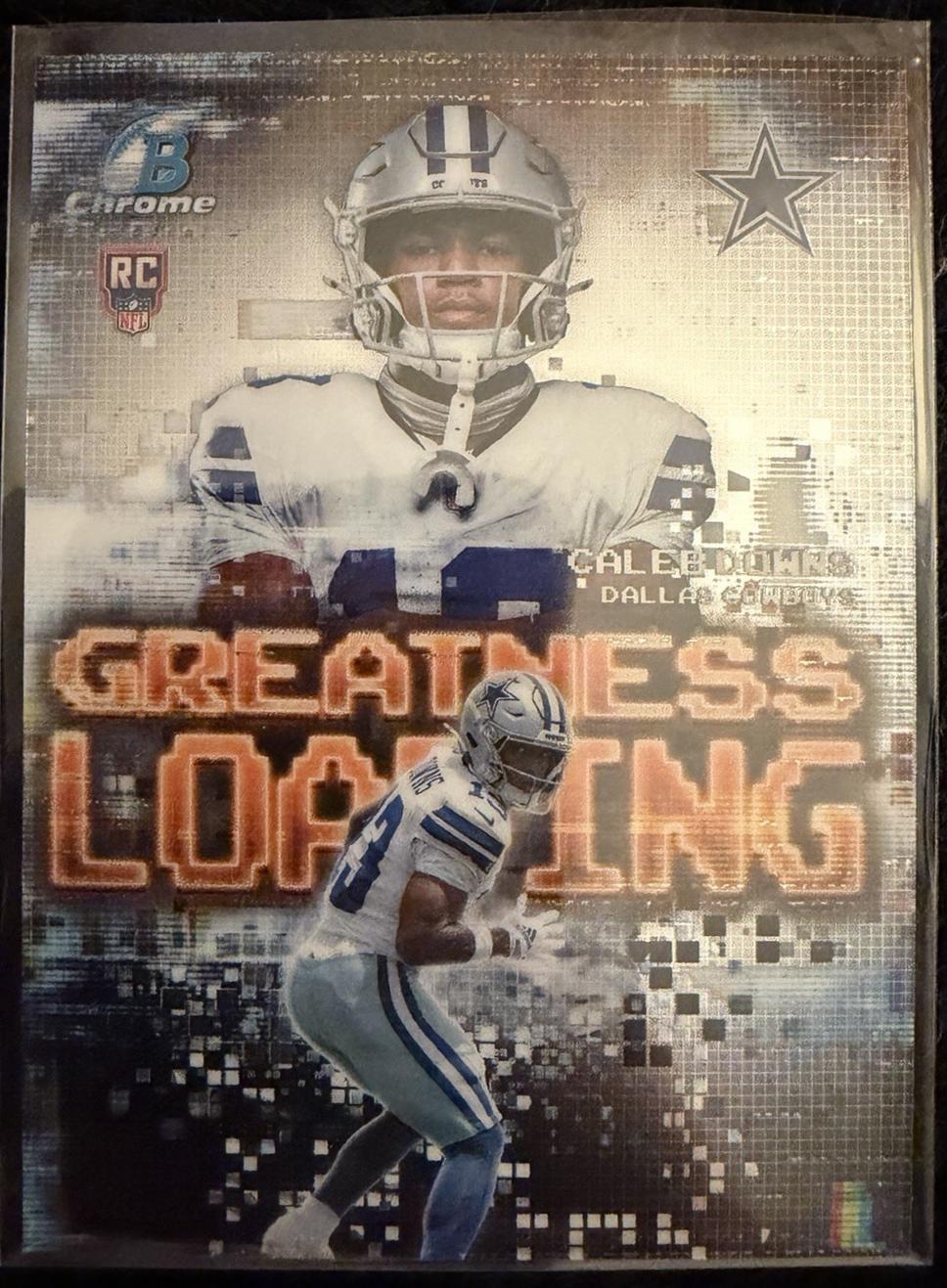 Caleb Downs #GL-19 2026 Bowman Greatness Loading Football