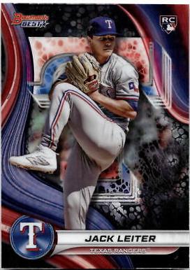 Jack Leiter #68 Baseball Cards 2024 Bowman's Best