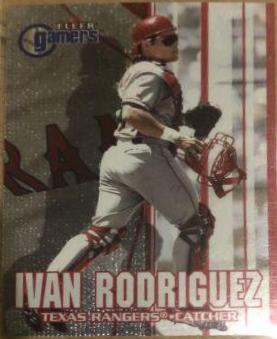 Ivan Rodriguez #22 Baseball Cards 2000 Fleer Gamers