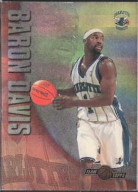 Baron Davis #TT5 Basketball Cards 2001 Topps Team Topps