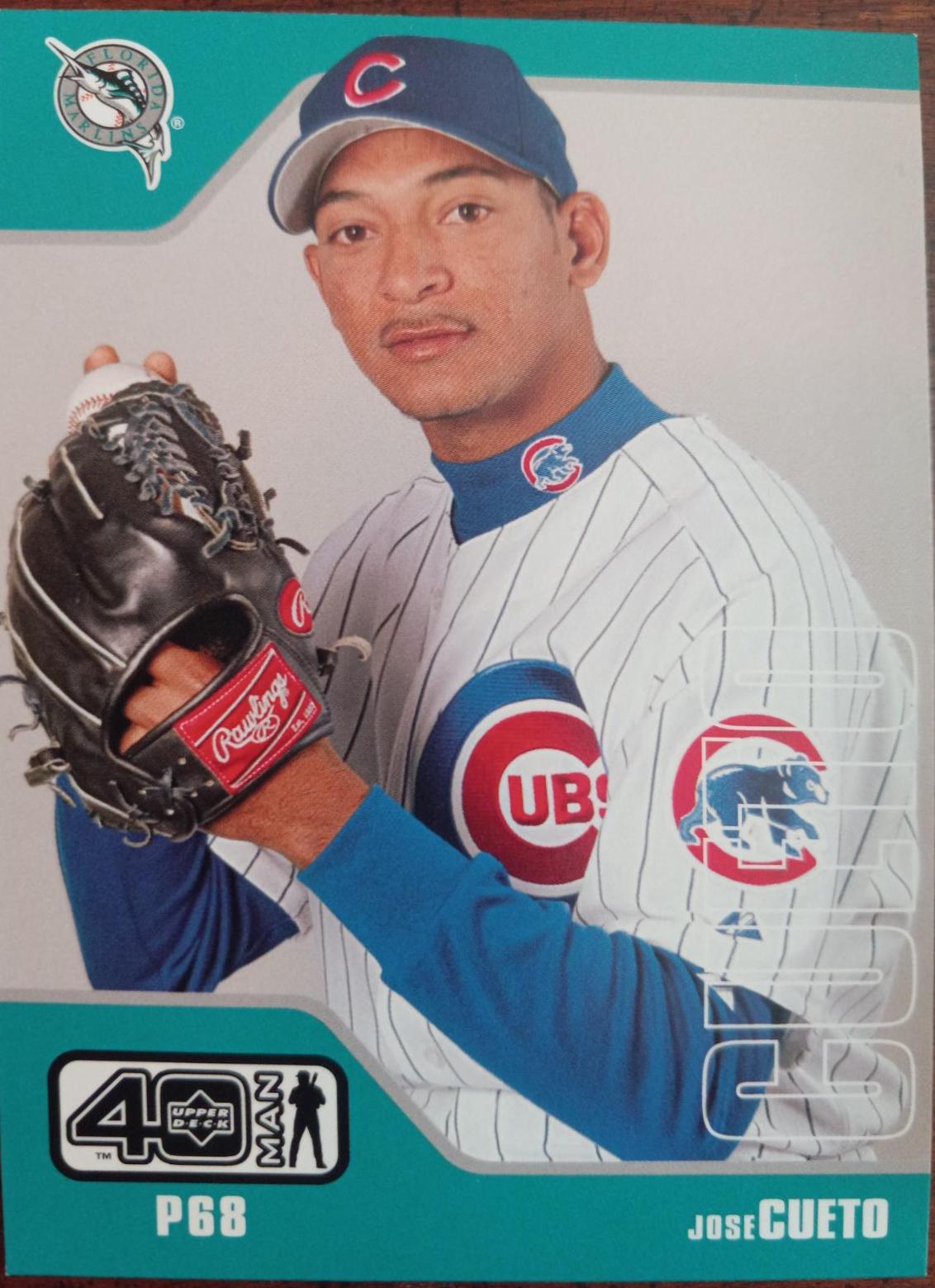 Jose Cueto #782 Baseball Cards 2002 Upper Deck 40 Man