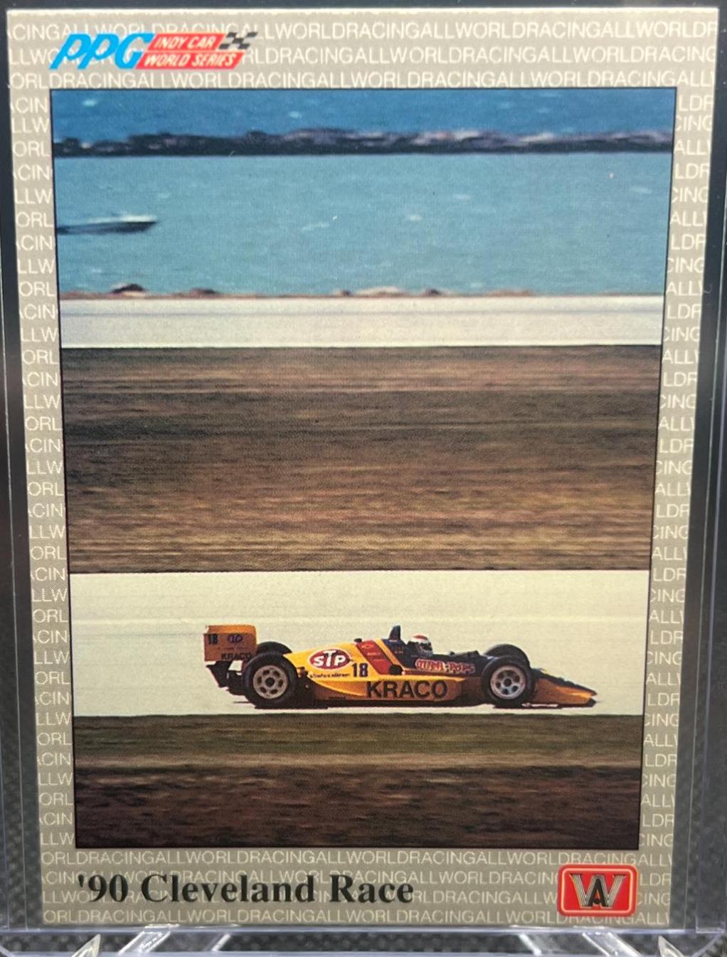 '90 Cleveland Race #83 Racing Cards 1991 All World IndyCar