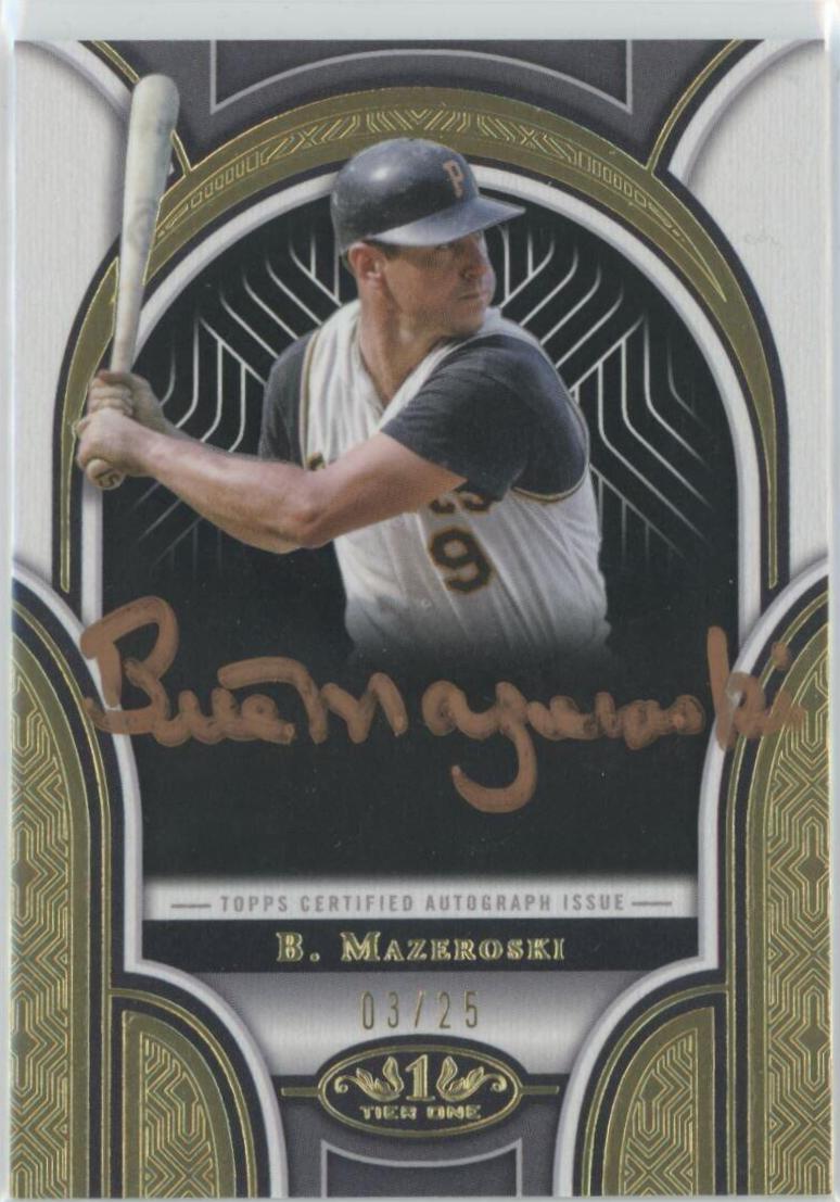 Bill Mazeroski [Bronze Ink] #PPA-BM