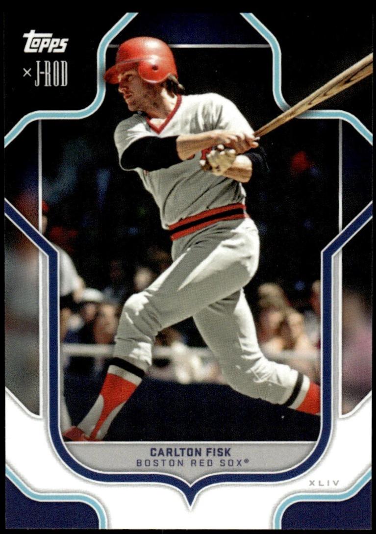 Carlton Fisk #16 2023 Topps X J Rod The Show Out Collection Baseball