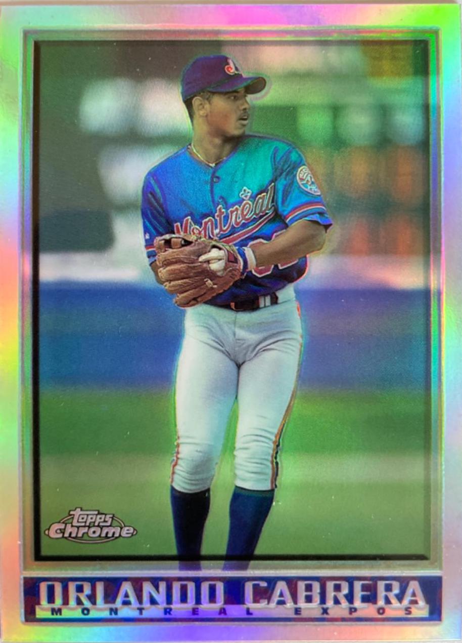 Orlando Cabrera #366 1998 Topps Chrome Baseball