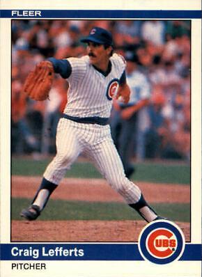 Craig Lefferts #496 Baseball Cards 1984 Fleer