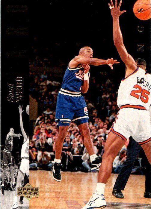 Spud Webb #25 Basketball Cards 1993 Upper Deck SE