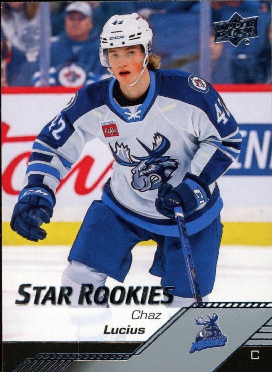 Chaz Lucius #141 2022 Upper Deck Ahl Hockey