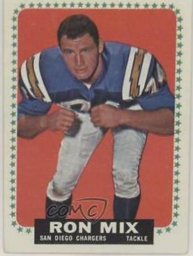 Ron Mix #168 Football Cards 1964 Topps