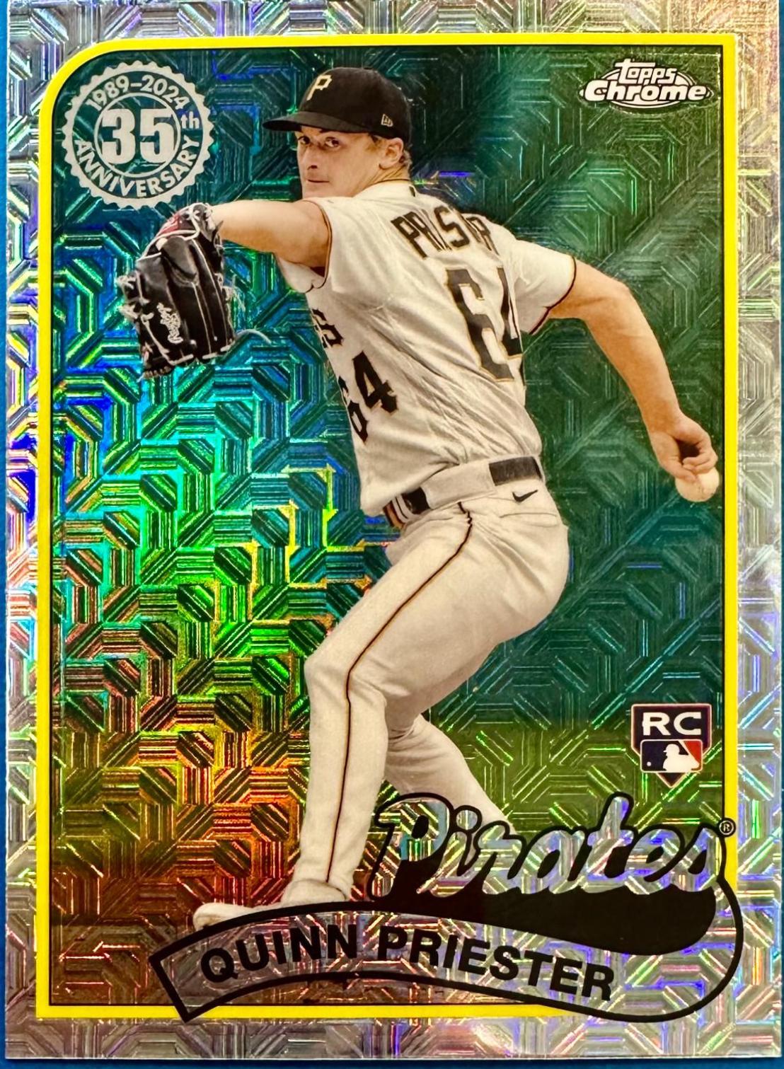 Quinn Priester #2T89C-74 Baseball Cards 2024 Topps 1989 Chrome Silver Pack
