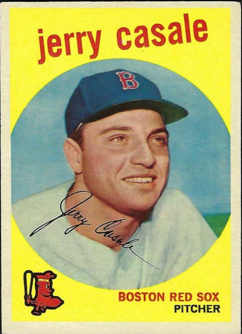 Jerry Casale #456 Baseball Cards 1959 Topps