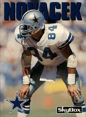 Jay Novacek #22 Football Cards 1992 Skybox Impact
