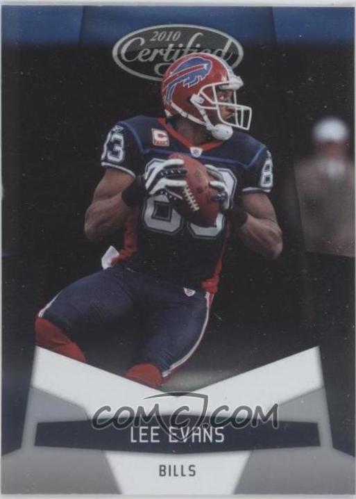 Lee Evans #16 Football Cards 2010 Panini Certified
