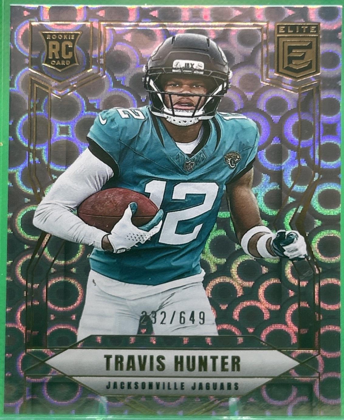 Travis Hunter [Lavender Pyramids] #114 Prices | 2025 Panini Donruss ...