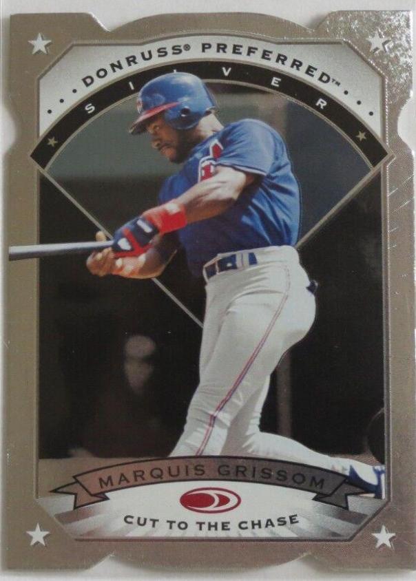 Marquis Grissom #8 1997 Panini Donruss Preferred Baseball