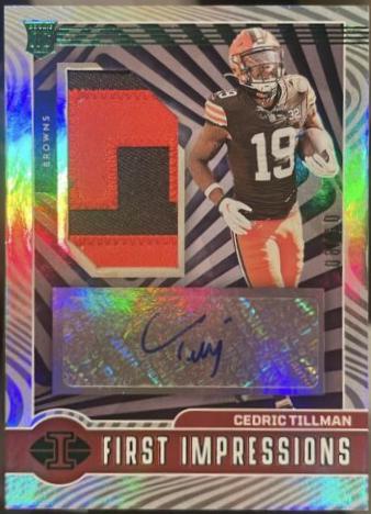 Cedric Tillman #104 2023 Panini Illusions Football