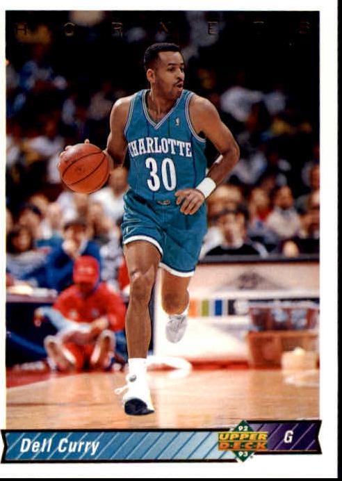 Dell Curry #289 Basketball Cards 1992 Upper Deck