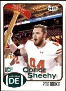 Conor Sheehy #34 Football Cards 2018 Sage Hit Premier Draft